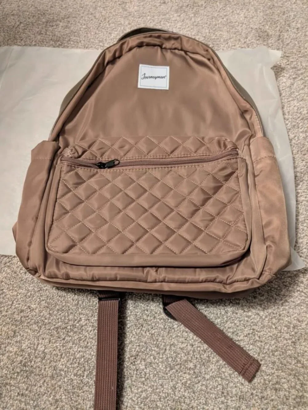 Brand new zipper backpack